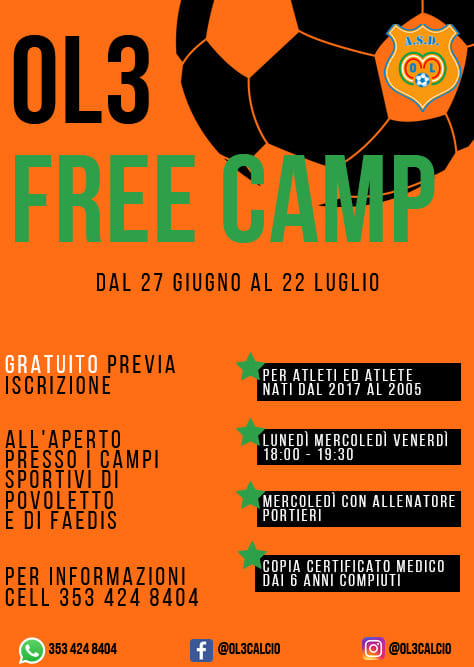 OL3 FREE CAMP